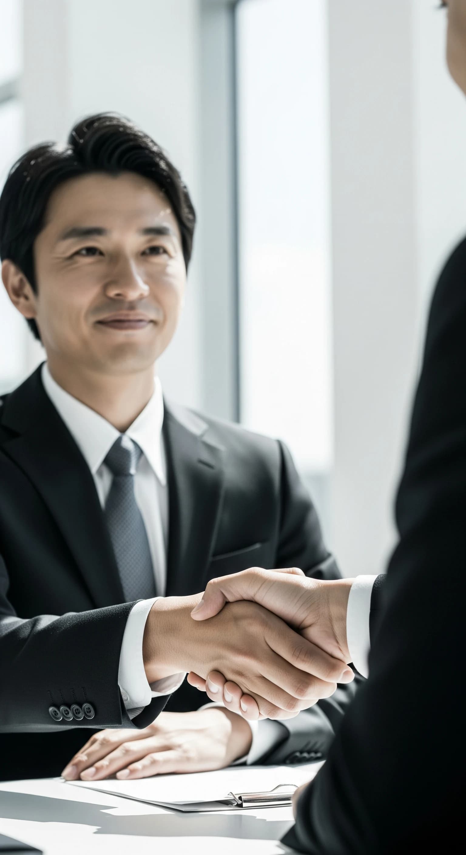 営業商談の様子